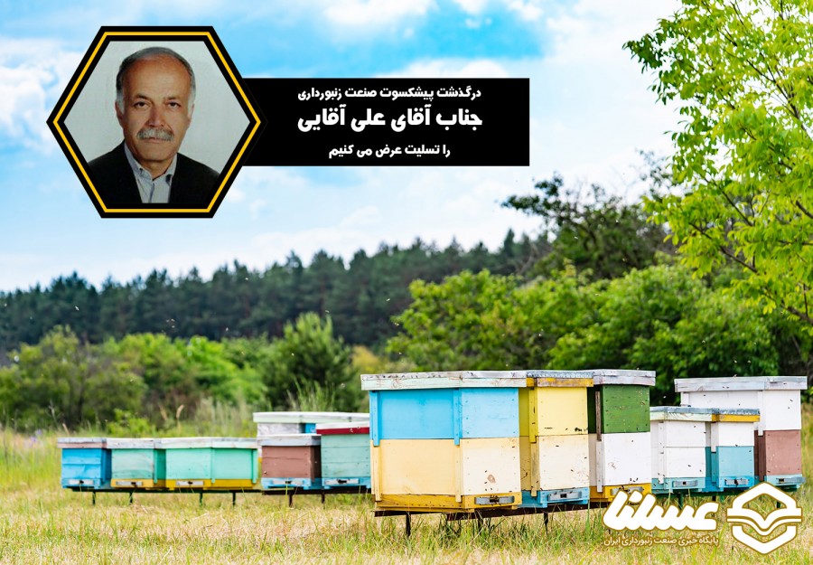 علی آقایی پیشکسوت صنعت زنبورداری ایران درگذشت