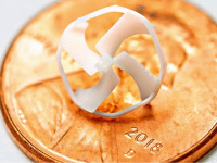 کوچک ترین ربات پرنده جهان با الهام از زنبور عسل