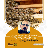 صنعت زنبورداری ما نیازمند میزبانی رویدادهای بزرگ بین‌المللی است
