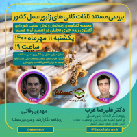 بررسی مستند تلفات کلنی های زنبورعسل کشور در صفحه اینستاگرام عسلنا