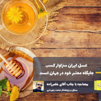 عسل ایران سزاوار کسب جایگاه معتبر خود در جهان است