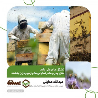 هدایتی: تشکل‌های ملی باید مثل پدر و مادر تعاونی‌ها و زنبورداران باشند