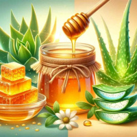 عسل یا آلوئه ورا ؟ کدامیک برای آبرسانی و جوانسازی پوست مناسبتر است؟