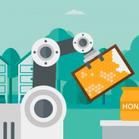 کاربرد رباتیک در مدیریت کندوها و زنبورداری نوین