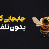 جابجایی کندوهای زنبور عسل بدون تلفات
