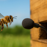 صدای زندگی در وزوز زنبورها