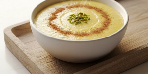 طرز تهیه فرنی با نشاسته و عسل به ساده‌ترین روش مخصوص افطار